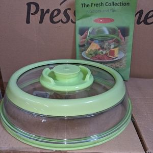 Press Done microwave plate cover - pack of 2